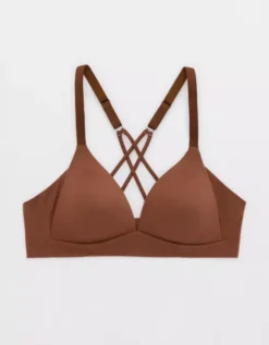 Aerie Sunnie Wireless Lightly Lined Strappy Bra 7 Aerie Sunnie Wireless Lightly Lined Strappy Bra -Aerie Shop 4793 5088 180 f