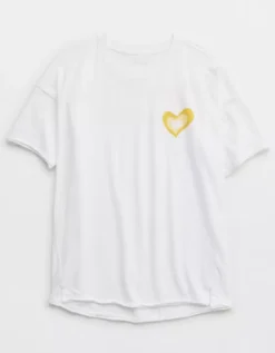 Aerie Mama Graphic Oversized Boyfriend T-Shirt -Aerie Shop 5494 3106 100 f