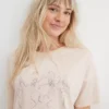 Aerie Crewneck Graphic Oversized Boyfriend T-Shirt 2 Aerie Crewneck Graphic Oversized Boyfriend T-Shirt -Aerie Shop 5494 3170 062 of