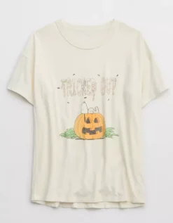 Aerie Crewneck Snoopy Graphic Oversized Boyfriend T-Shirt 7 Aerie Crewneck Snoopy Graphic Oversized Boyfriend T-Shirt -Aerie Shop 5494 3170 125 f