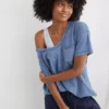 Aerie Voop Oversized Boyfriend T-Shirt 2 Aerie Voop Oversized Boyfriend T-Shirt -Aerie Shop 5494 3269 417 of