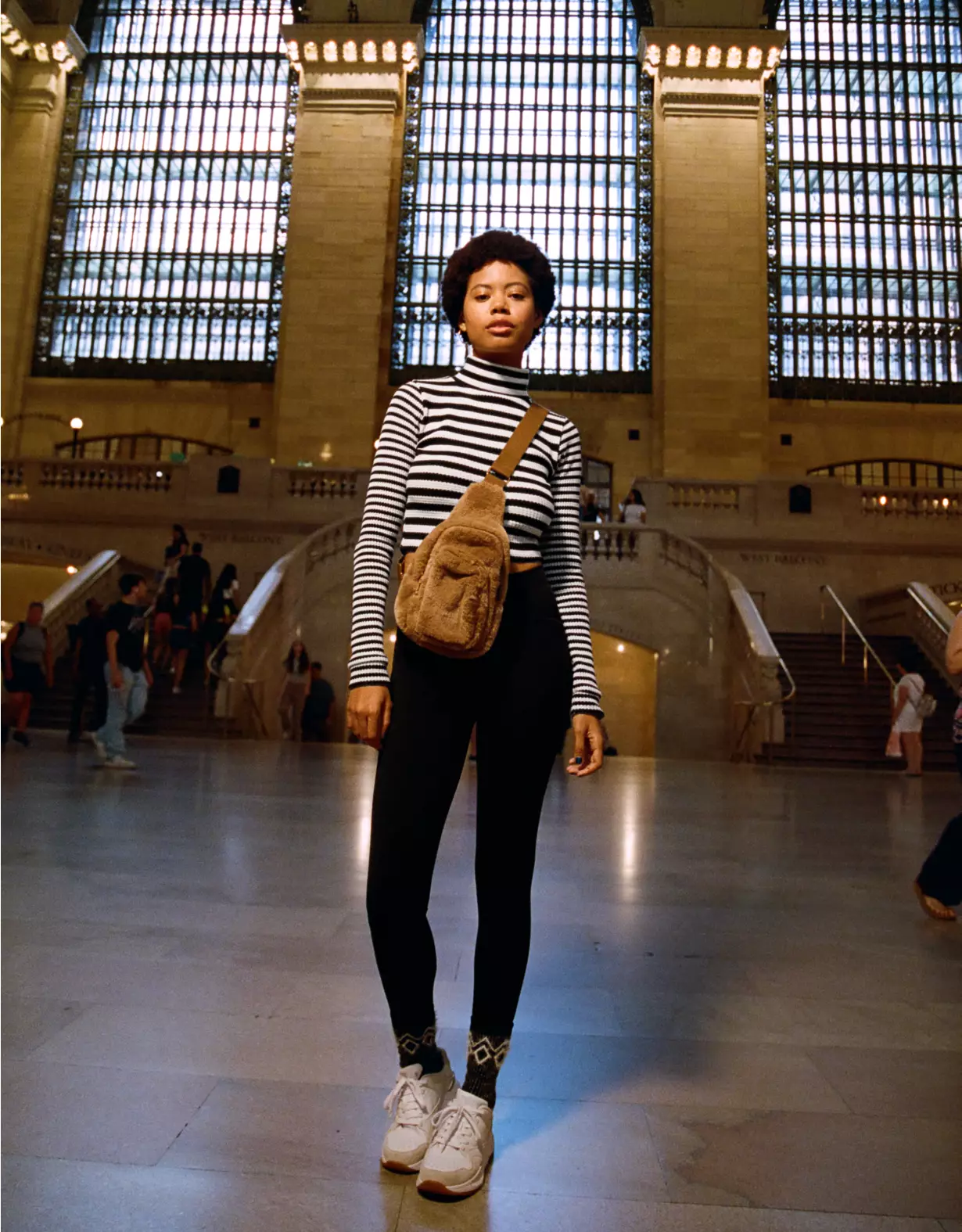 Aerie Blizzard Waffle Mockneck T-Shirt 3 Aerie Blizzard Waffle Mockneck T-Shirt