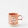 Aerie Fringe Good Things Coming Ceramic Mug 2 Aerie Fringe Good Things Coming Ceramic Mug -Aerie Shop 5498 7779 610 f