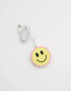 Aerie Iscream Smiley Face Wireless Charger -Aerie Shop 5498 8480 700 d1