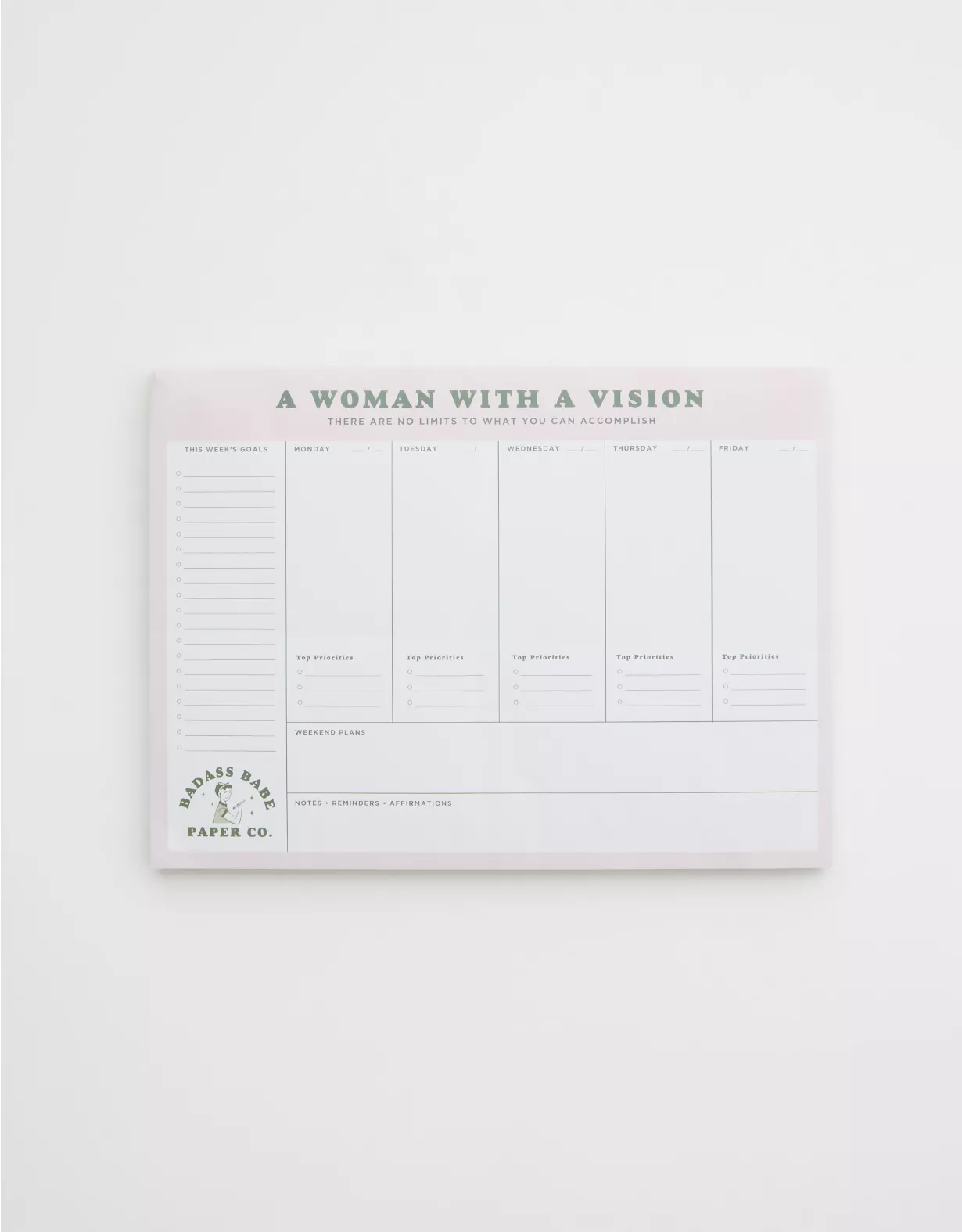 Aerie Elum Empowered Plans Mini Desk Blotter 3 Aerie Elum Empowered Plans Mini Desk Blotter