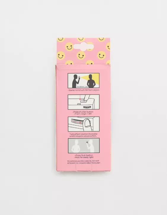 Aerie Smiley® Disposable Camera 4 Aerie Smiley® Disposable Camera - Image 3
