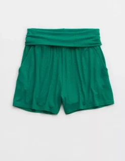 Aerie Real Soft® Ribbed Foldover Boxer -Aerie Shop 6495 1363 860 f
