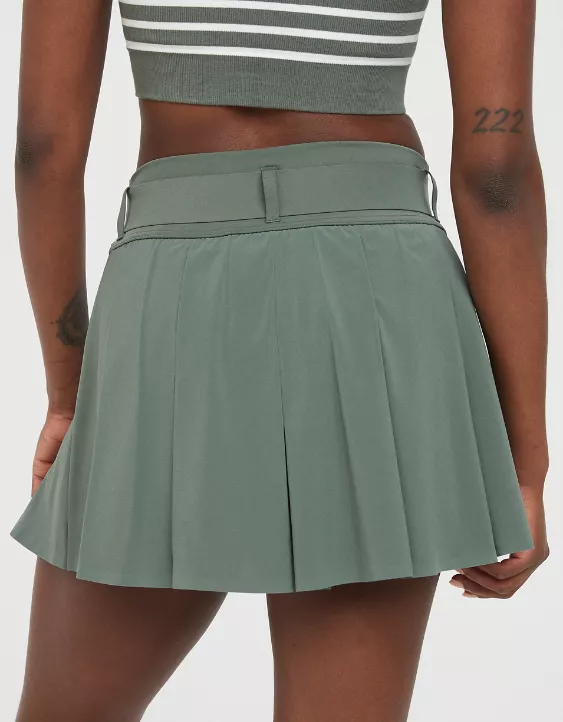 OFFLINE By Aerie Real Me Belted Pleated Skort 4 OFFLINE By Aerie Real Me Belted Pleated Skort - Image 2