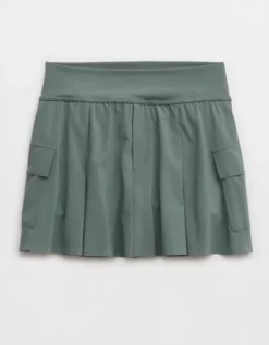 OFFLINE By Aerie Real Me Cargo Pleated Skort -Aerie Shop 6498 1274 357 f