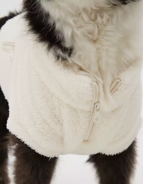 OFFLEASH By Aerie Pet Sherpa Quarter ZIp 4 OFFLEASH By Aerie Pet Sherpa Quarter ZIp - Image 2