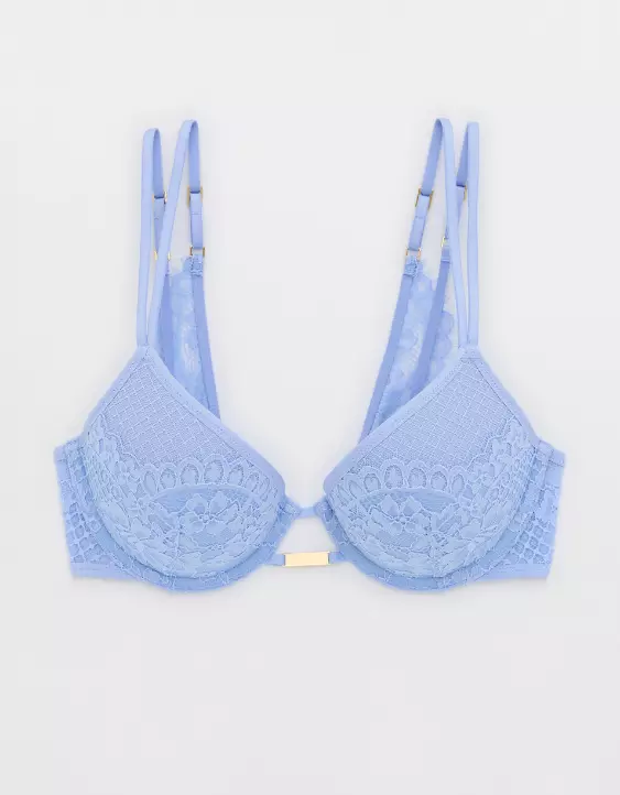 Aerie Show Off Plunge Push Up Lace Bra 5 Aerie Show Off Plunge Push Up Lace Bra - Image 3