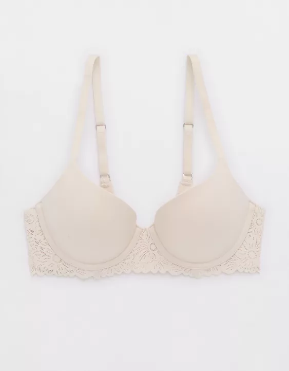 Aerie Sunnie Demi Push Up Blossom Lace Trim Bra 5 Aerie Sunnie Demi Push Up Blossom Lace Trim Bra - Image 3