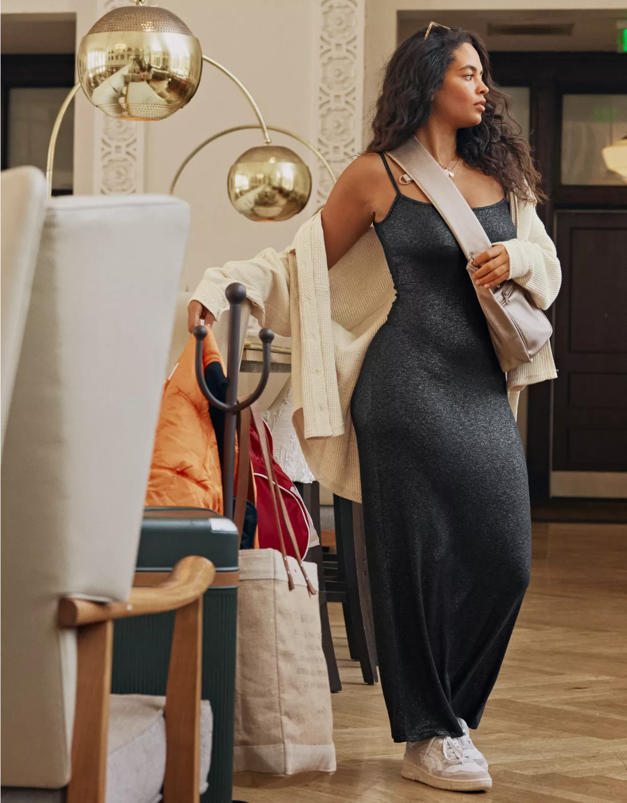 Aerie No Party Needed Maxi Dress 3 Aerie No Party Needed Maxi Dress